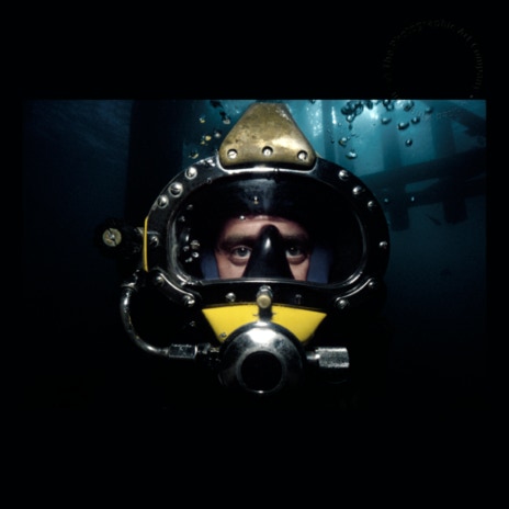 self-portrait underwater Shot Offshore in the Gulf